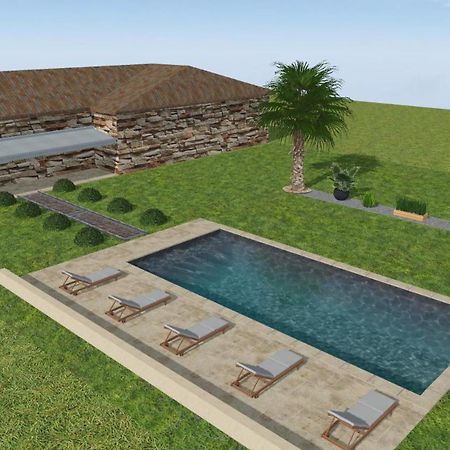Entre Pierre Et Vigne - Charming Former Winery Farmhouse With Hot Tub & Swimming Pool Monestier  Екстериор снимка